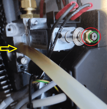 gas valve W15 adkustment